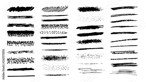 Dirty ink texture collection.