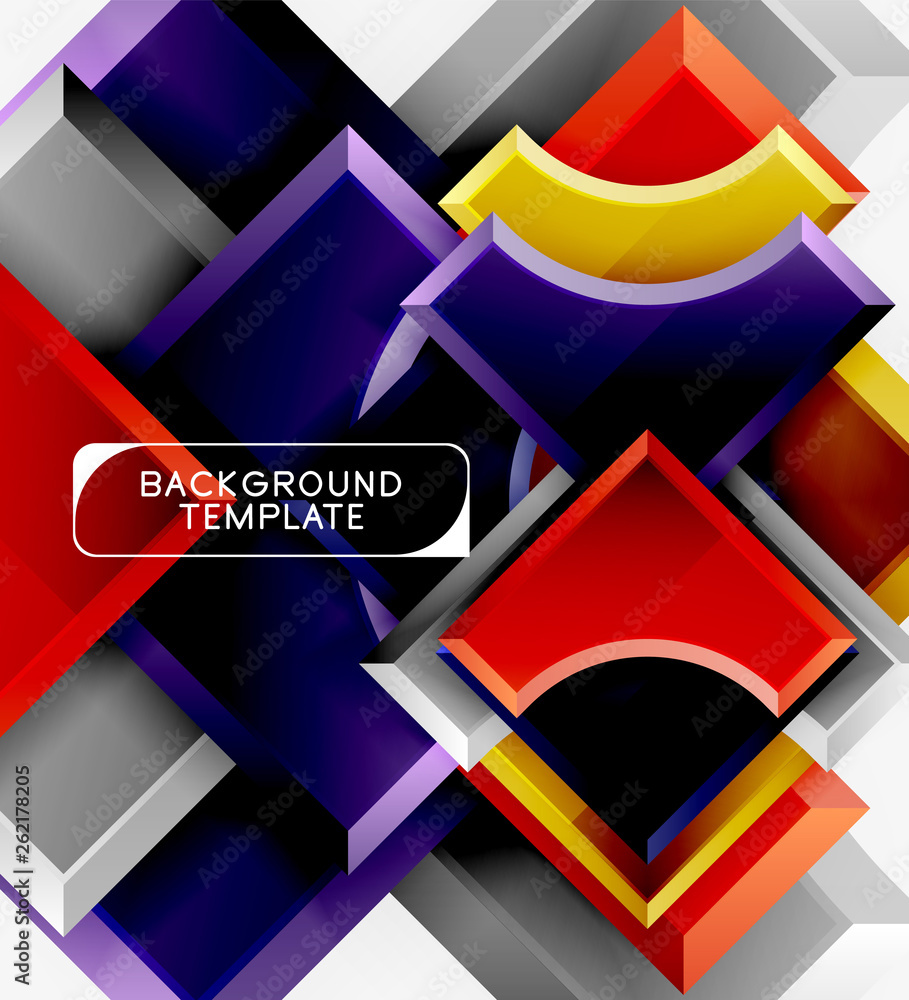 Modern geometrical abstract background Modern geometrical abstract background