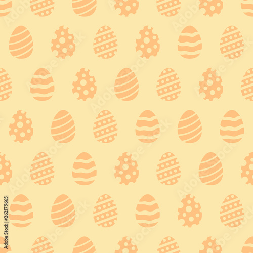 Easter Seamless Pattern Background