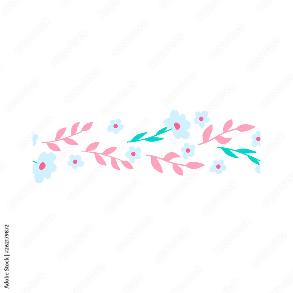 Fototapeta premium Easter Brush Pattern