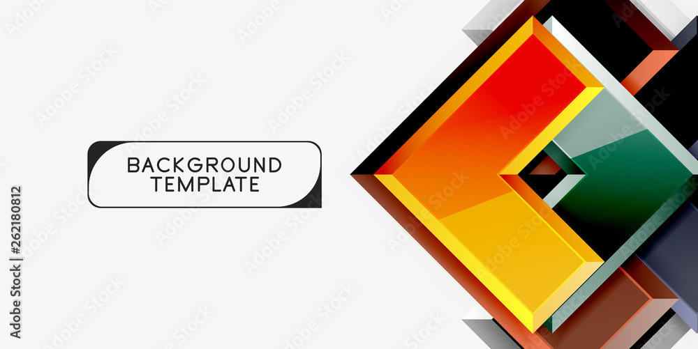 Abstract arrows composition background Abstract arrows composition background