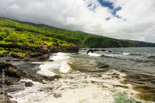 Kipahulu Coast in Haleakala National Park in Hawaii, United States