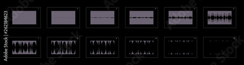 Animation transitions effect. Sprite Sheet of transitions. Ready frame by frame animation for games, cartoon or animation. ash color scene transition effect.  Animation transitions effect – 16.