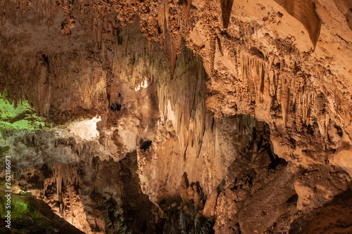 Natural Entrance Route in Carlsbad Caverns National Park in New Mexico  United States