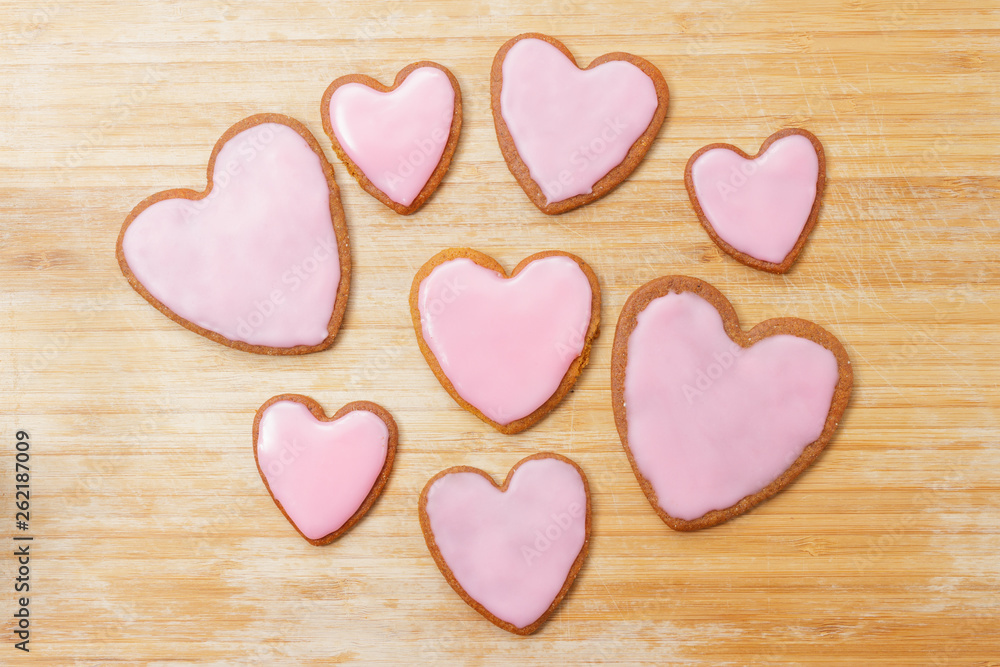 Fototapeta premium Cookies for Valentine's Day 