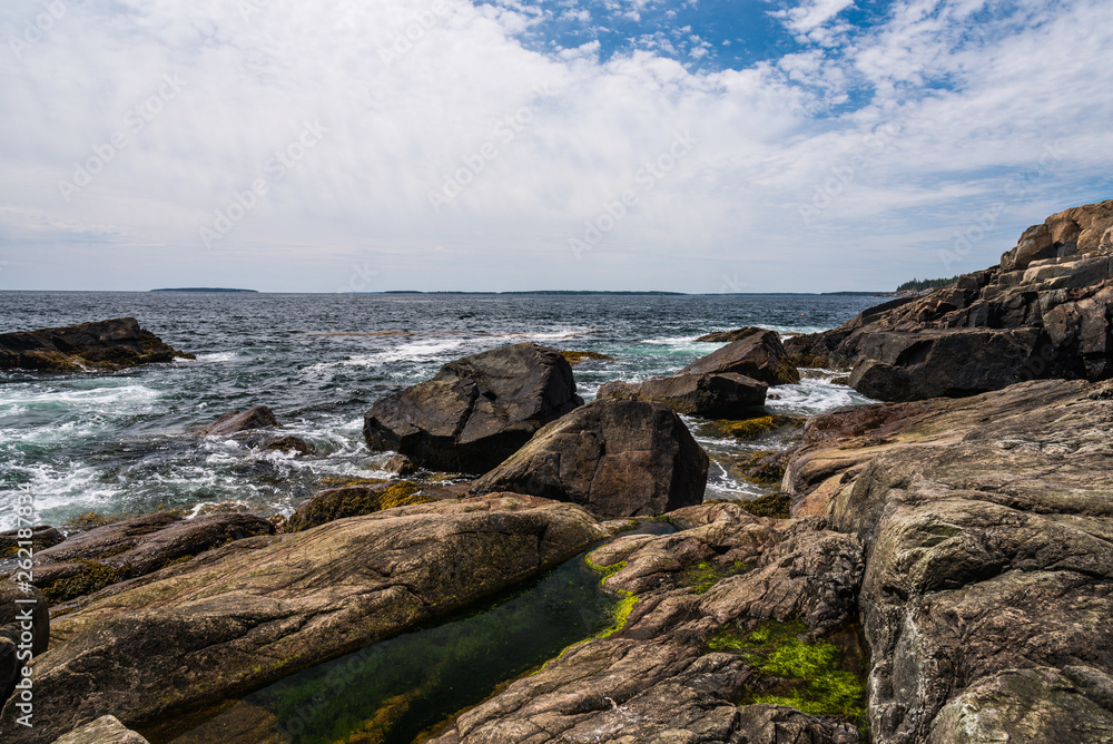 Otter Point in Acadia National Park in Maine, United States