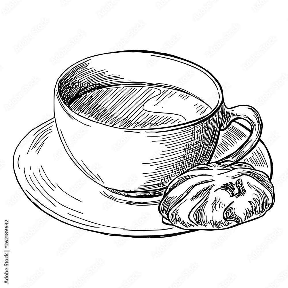 Free: Coffee - Coffee Cup Drawing Png - nohat.cc