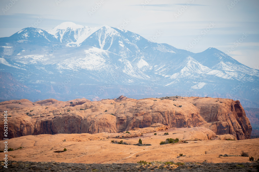 Naklejka premium Amazing Scenery at Arches National Park in Utah - travel photography