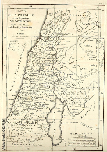 Israel Palestine  map