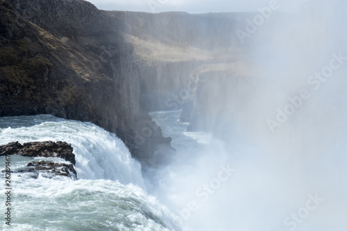 Gullfoss, Iceland's most famous waterfall