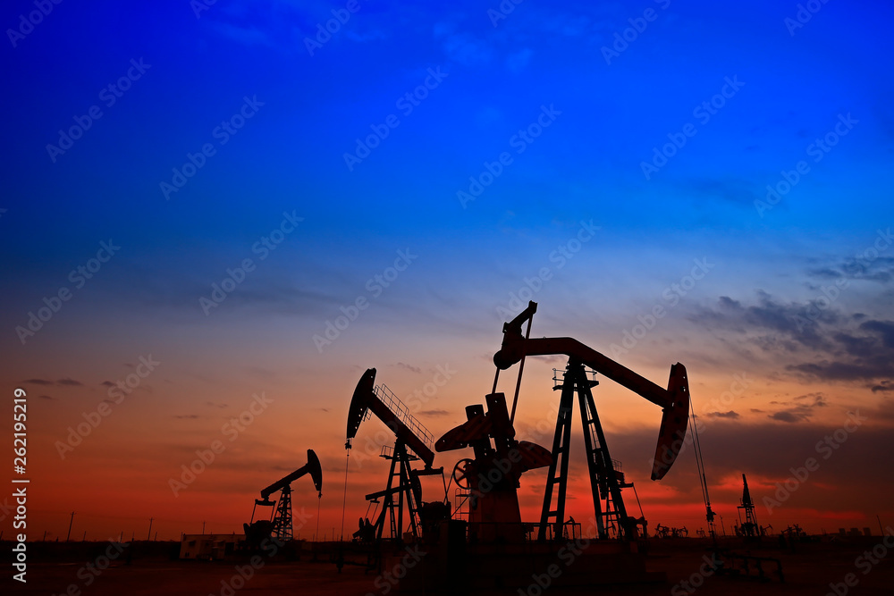 The oil pump, industrial equipment The oil pump, industrial equipment