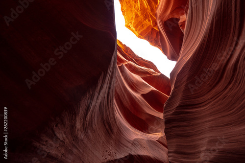 Antelope Canyon - amazing colors of the sandstone rocks - travel photography