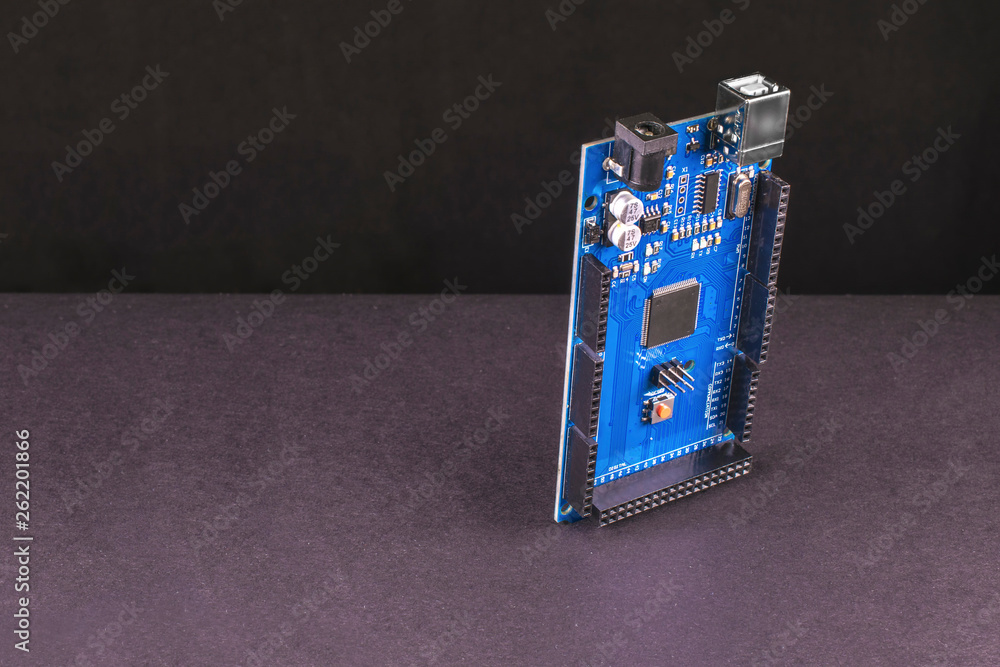 Obraz premium Mega DIY board isolated on black background close up