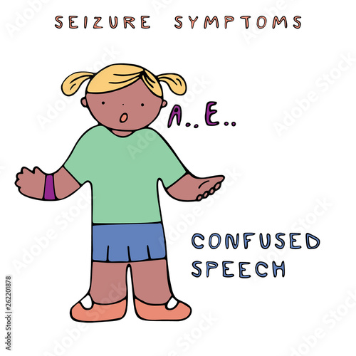 Epilepsy seizure symptoms