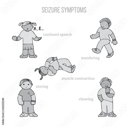 Epilepsy seizure symptoms