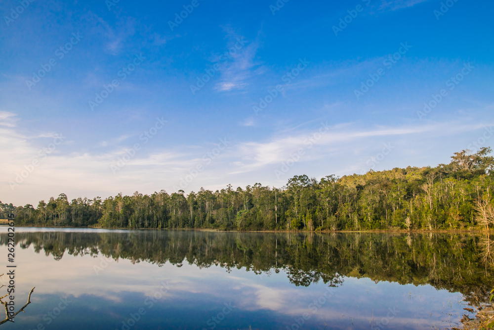  Morning on the reservoir