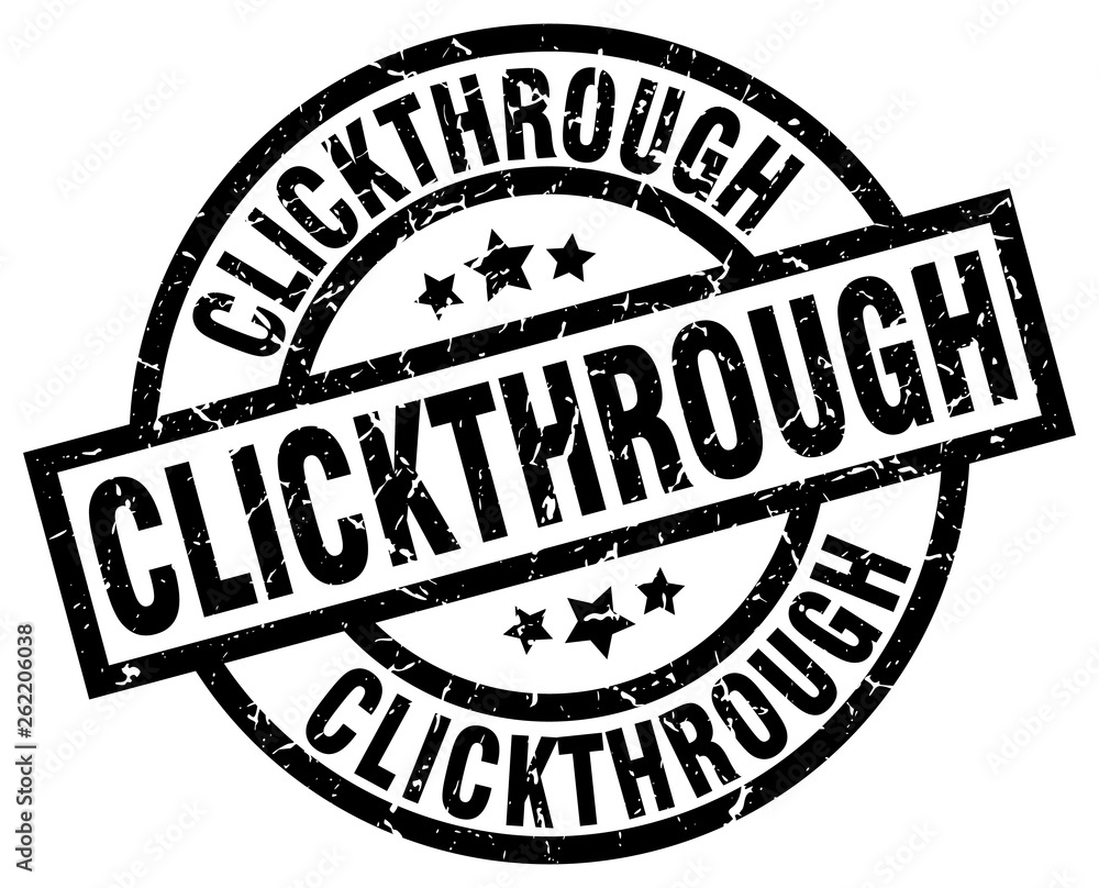clickthrough round grunge black stamp clickthrough round grunge black stamp