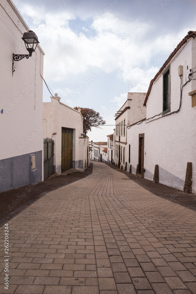 Streets of historical city Arico Nuevo, Tenerife