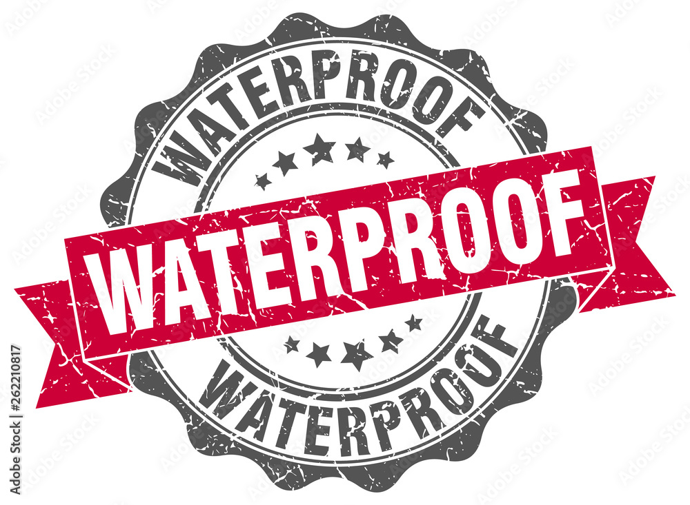 Fototapeta premium waterproof stamp. sign. seal