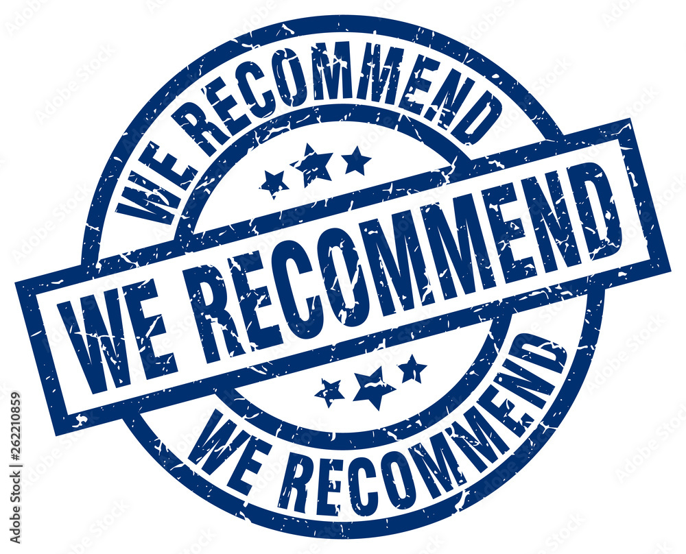 we recommend blue round grunge stamp we recommend blue round grunge stamp