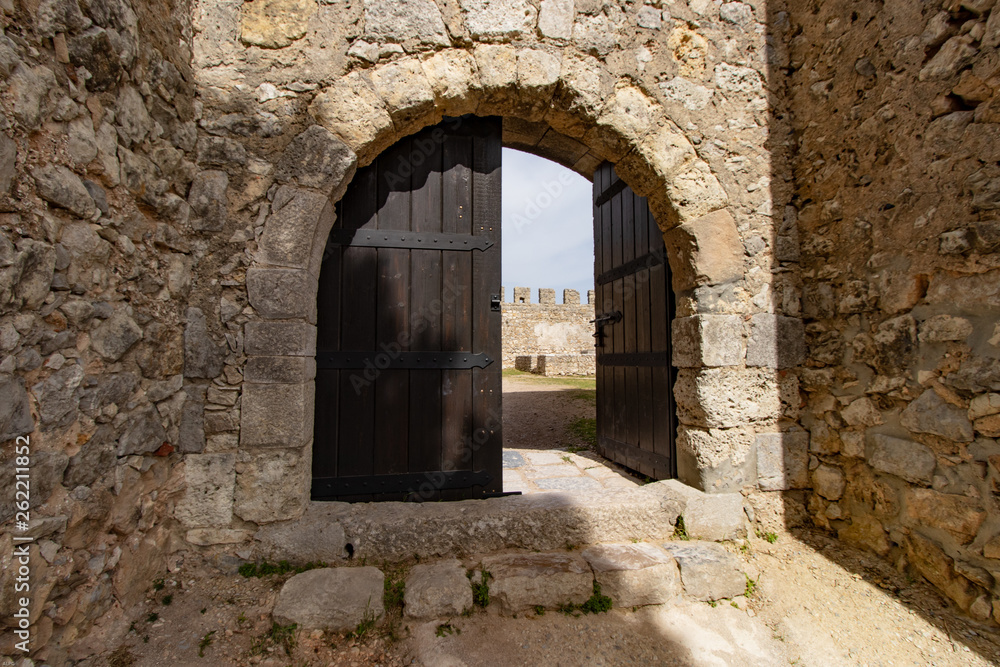 entrance of the old castle