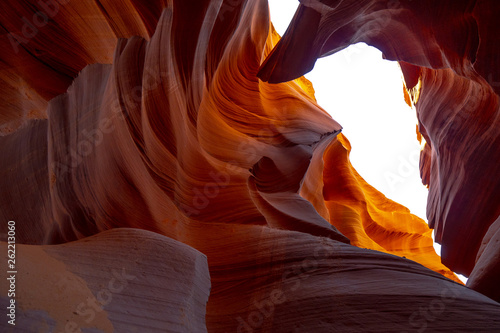 Antelope Canyon - amazing colors of the sandstone rocks - travel photography