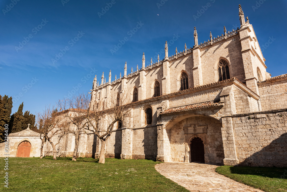 Cartuja de Miraflores monastery, Burgos, Castilla y Leon Spain .