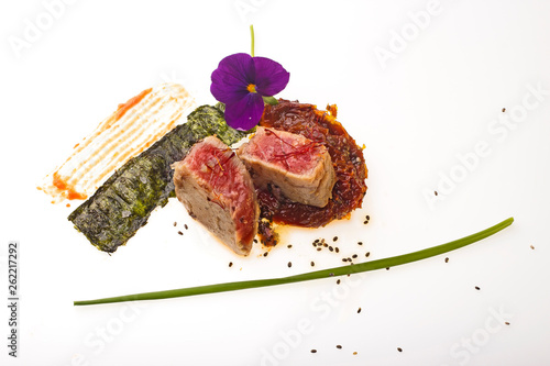 Atún con algas y especias