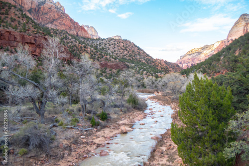 Zion Canyon in Utah - stunning scenery - travel photography