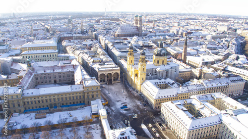 Odeonsplatz München Winter