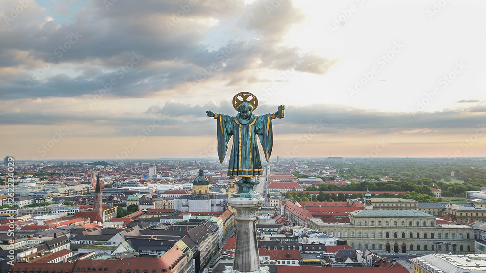 Naklejka premium Rathaus München