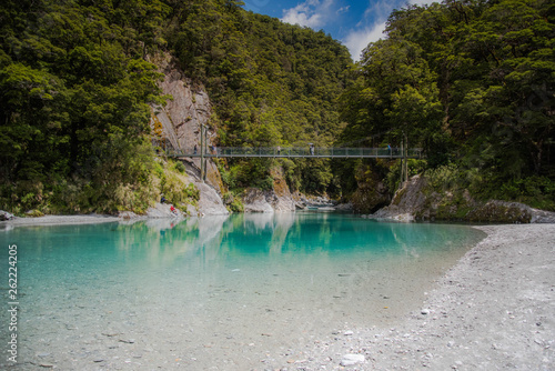 Blue Pools Walk, New Zealand.