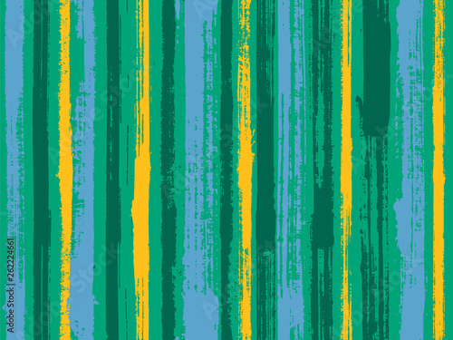 Sloopy gouache vertical lines vector pattern.