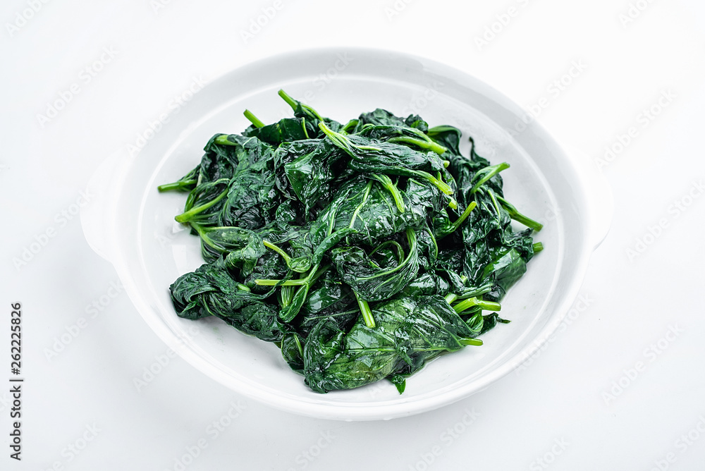 Chinese vegetables, fried sweet potato leaves Chinese vegetables, fried sweet potato leaves