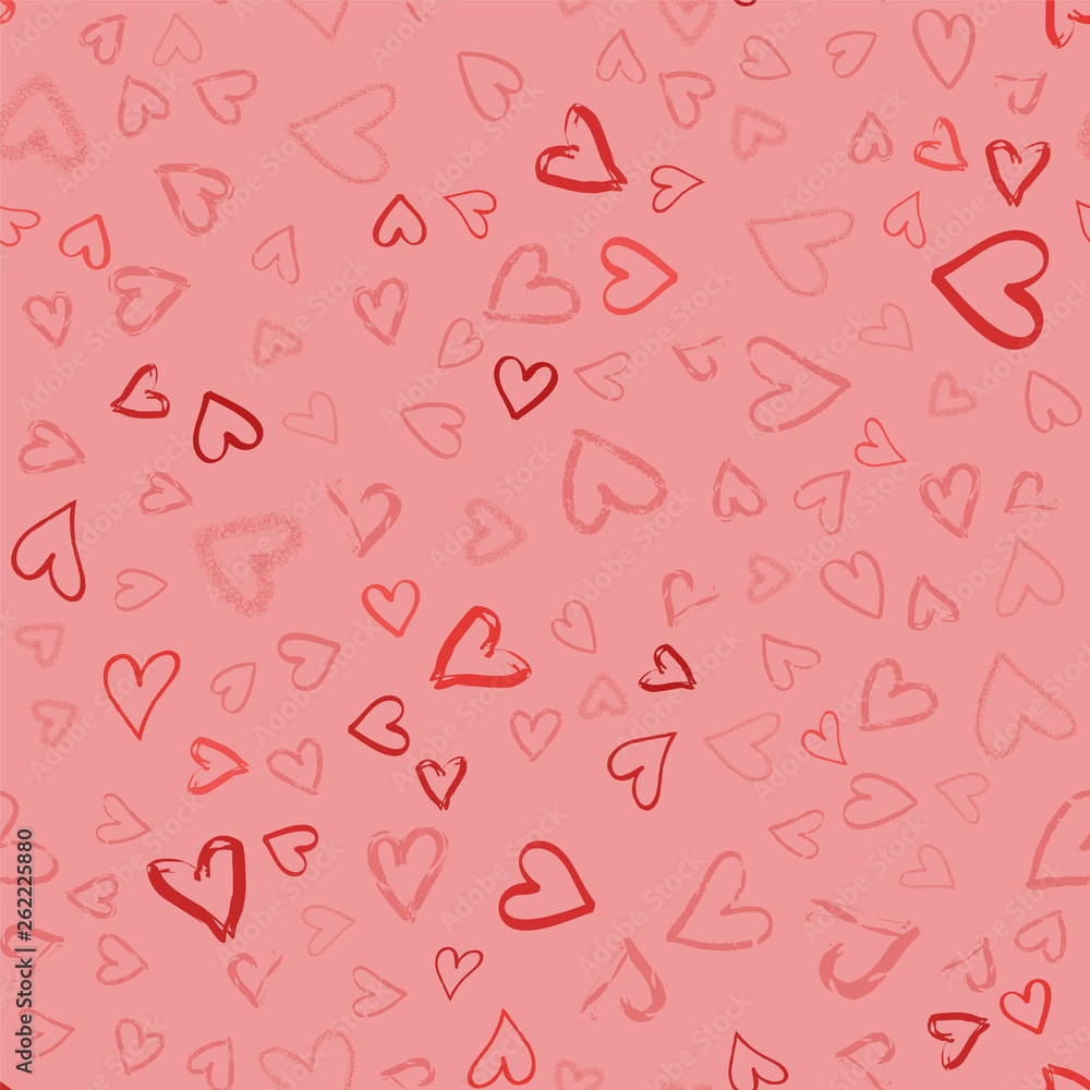 Hearts seamless pattern Hearts seamless pattern