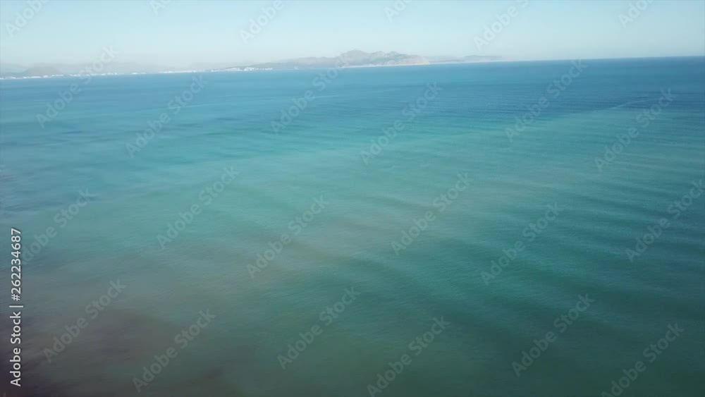 Aerial Drone Stock Video Beautiful Beach Houses in Mallorca Aerial Drone Stock Video Beautiful Beach Houses in Mallorca