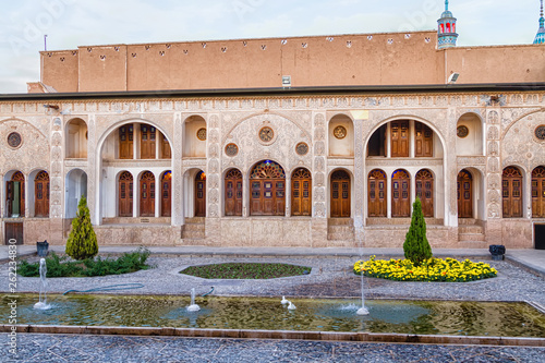 Tabatabei historic house in Kashan, Iran photo