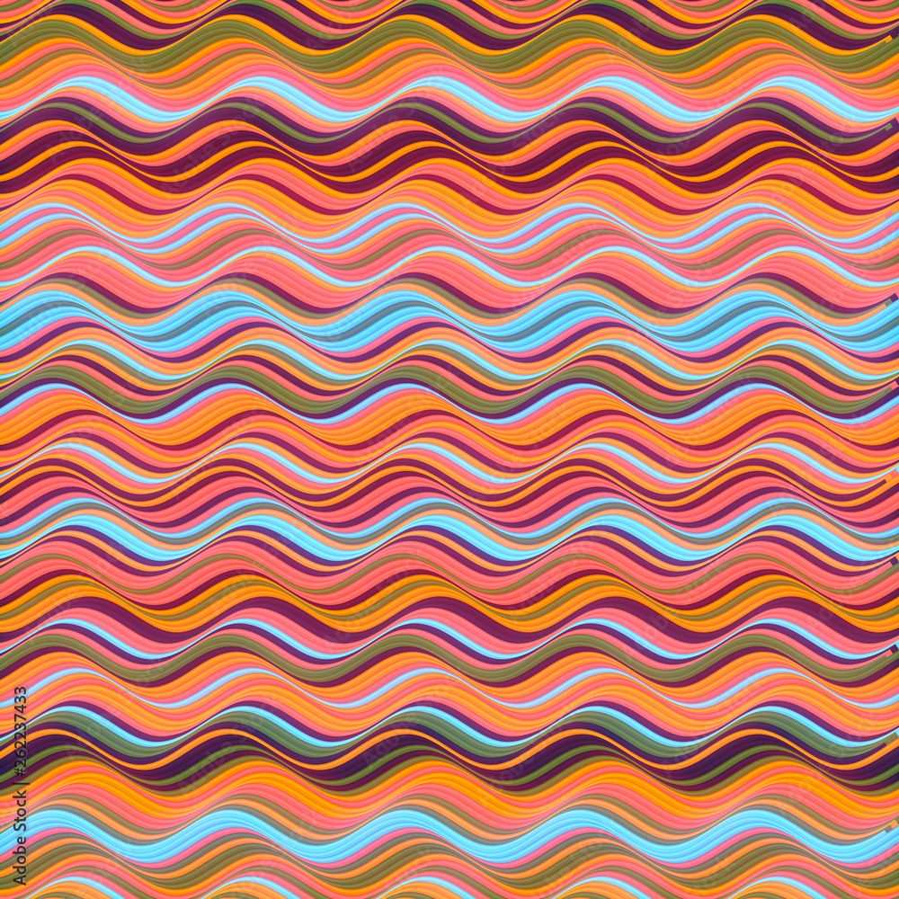 Colored Wavy Background. Dynamic Effect. Design Template. Modern Pattern. 3d rendering Colored Wavy Background. Dynamic Effect. Design Template. Modern Pattern. 3d rendering