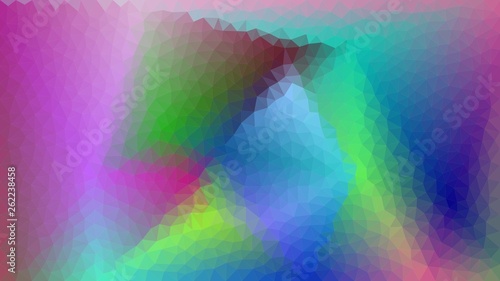 LowPoly Hintergrund, Dreiecke, Polygone, farbenfroh, abstrakte Oberfläche, moderner Hintergrund, Vektorgrafik-Illustration für Ihr Projekt