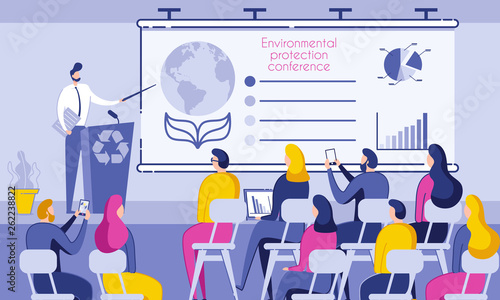 Inscription Environmental Protection Conference.