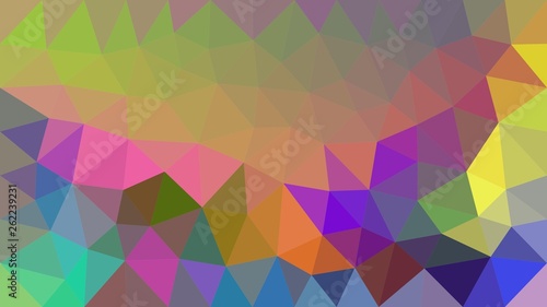 LowPoly Hintergrund, Dreiecke, Polygone, farbenfroh, abstrakte Oberfläche, moderner Hintergrund, Vektorgrafik-Illustration für Ihr Projekt