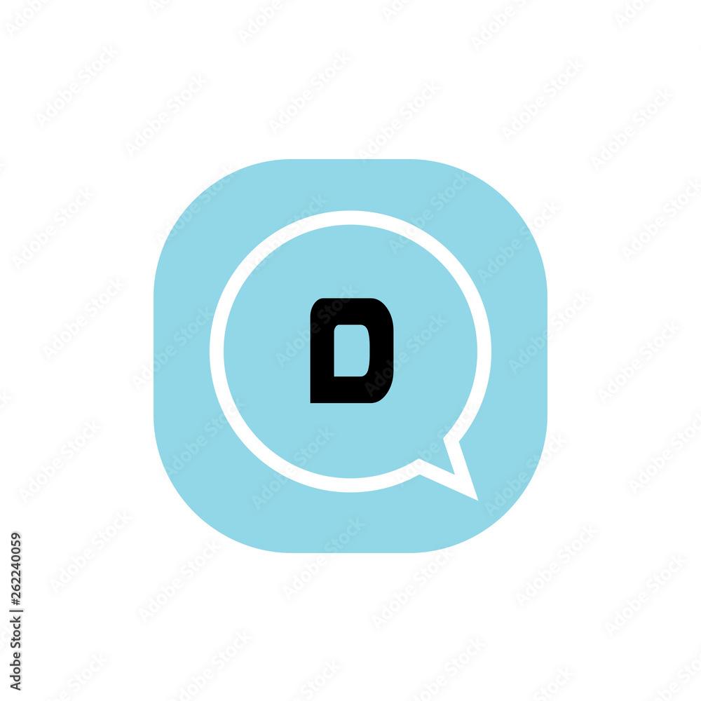 Initial Letter D Logo Template Vector Design Initial Letter D Logo Template Vector Design