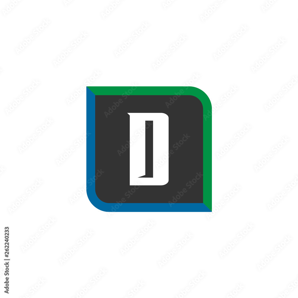 Initial Letter D Logo Template Vector Design Initial Letter D Logo Template Vector Design