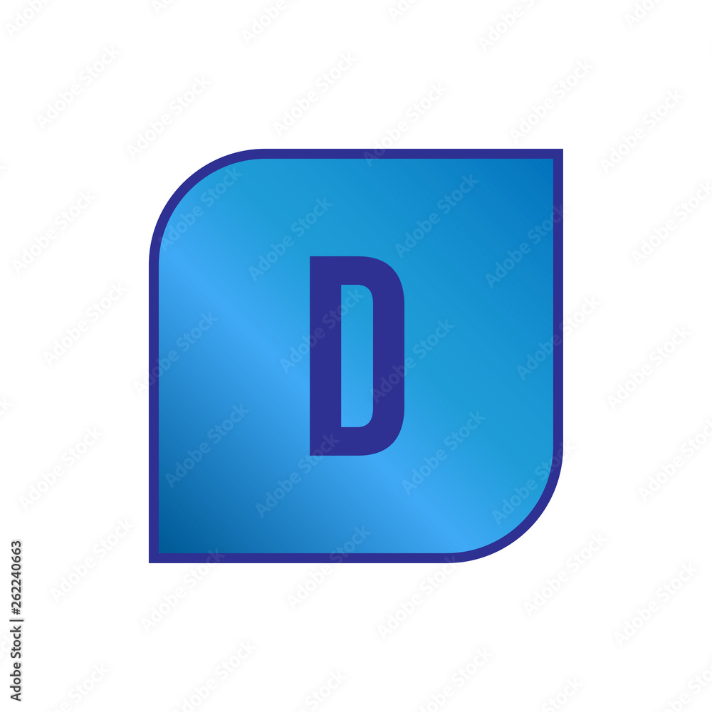 Initial Letter D Logo Template Vector Design Initial Letter D Logo Template Vector Design