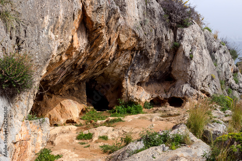 The cave of Euripides (Greece) photo