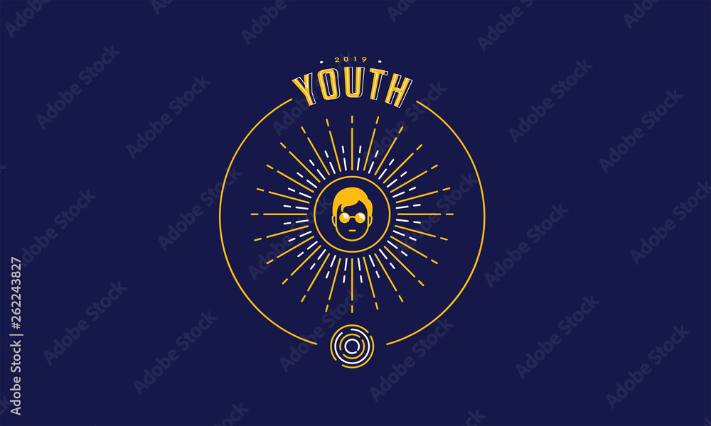 Fototapeta premium Youth_Vector_Stock