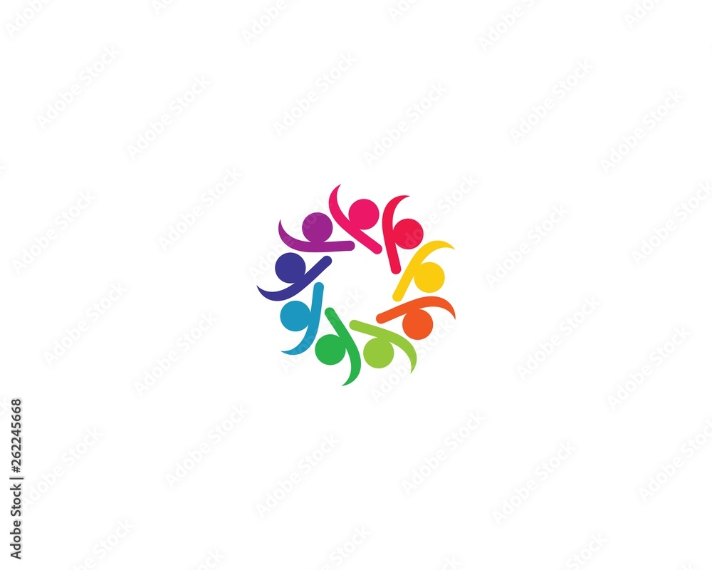 Community logo vector icon Community logo vector icon