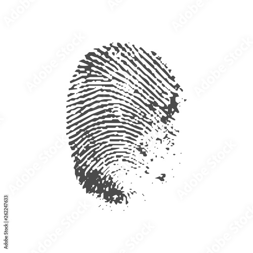 Illustration of a Fingerprint.