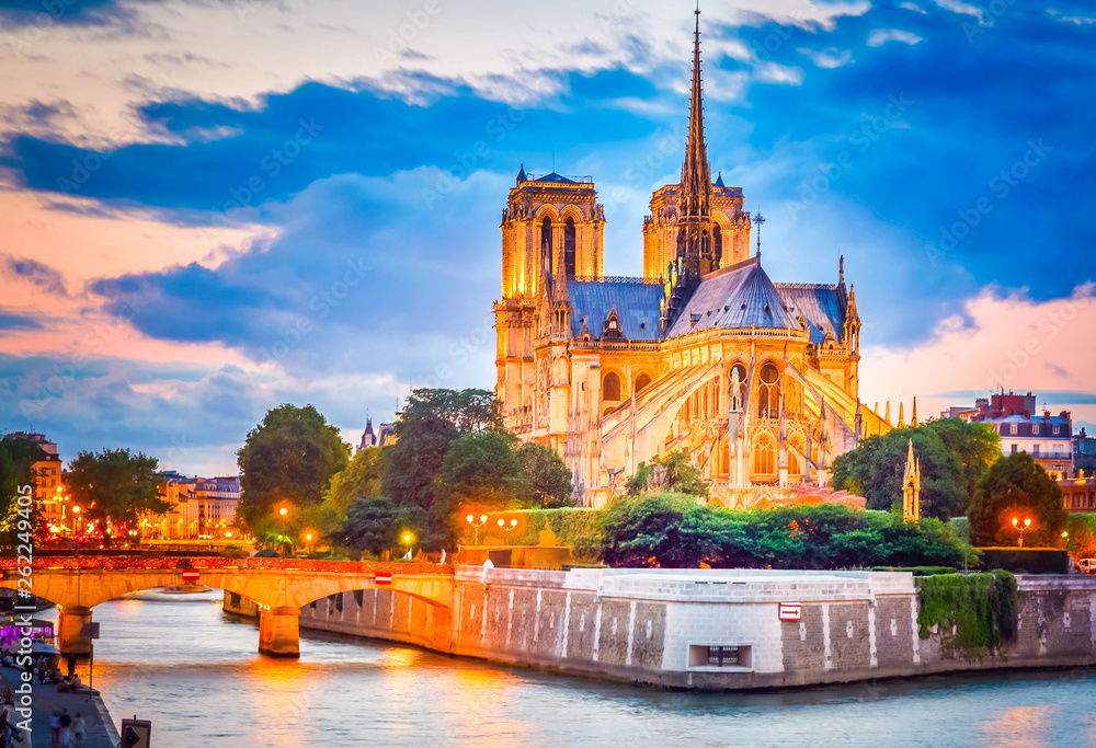 Notre Dame cathedral, Paris France