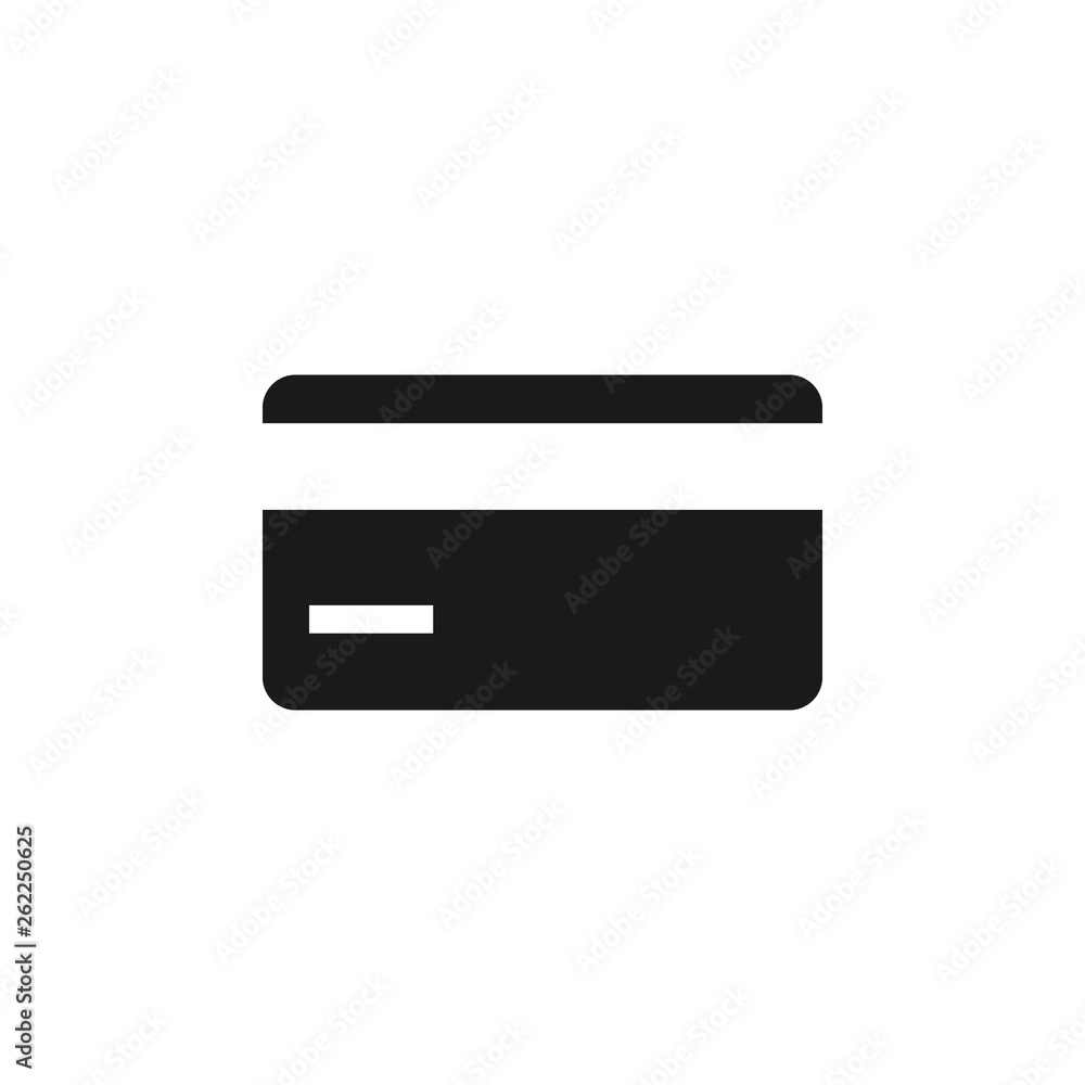 Credit card icon vector isolated on background. Banking card icon. Debit or Credit card icon illustration for webiste, app and UI design Credit card icon vector isolated on background. Banking card icon. Debit or Credit card icon illustration for webiste, app and UI design
